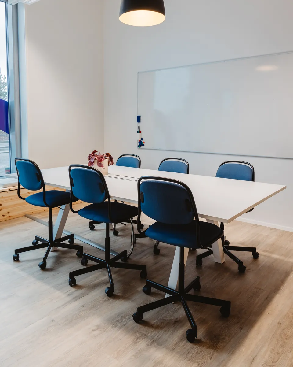 Meeting room at M8S Hub